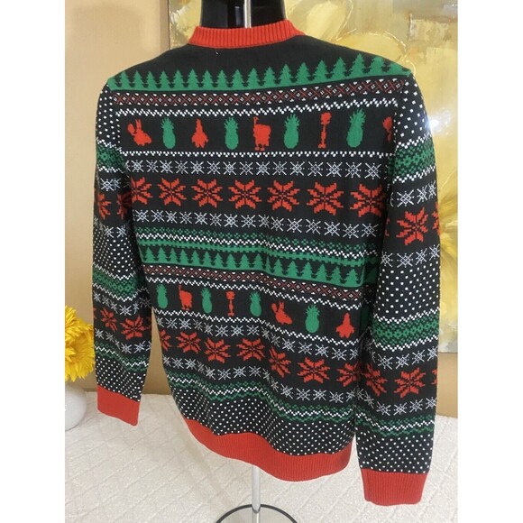 Sponge Bob Nickelodeon Patrick Christmas Theme AOP Ugly Sweater Size Small - Picture 8 of 14